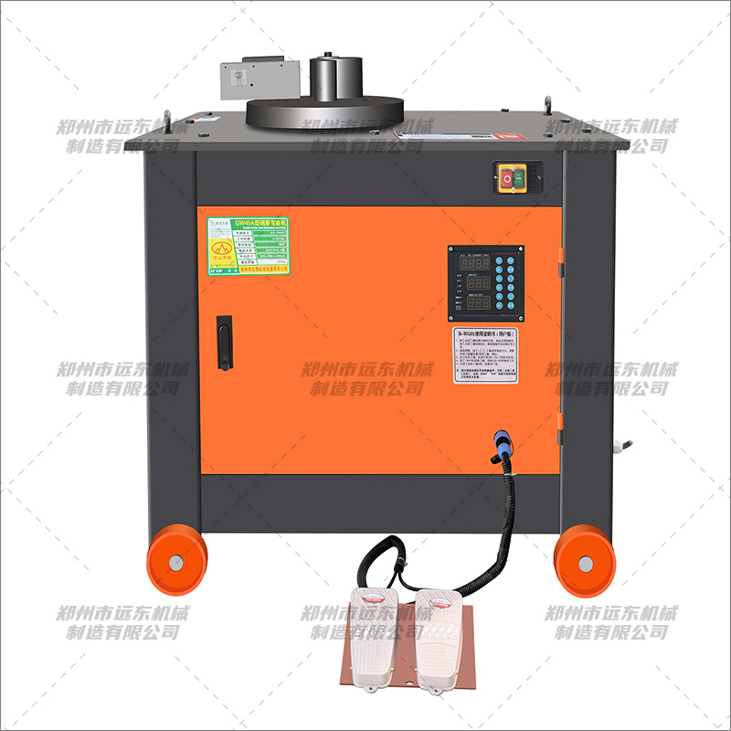 GF45型數(shù)控鋼筋彎箍機(jī)(圖1) GF45型數(shù)控鋼筋彎箍機(jī)(圖1)