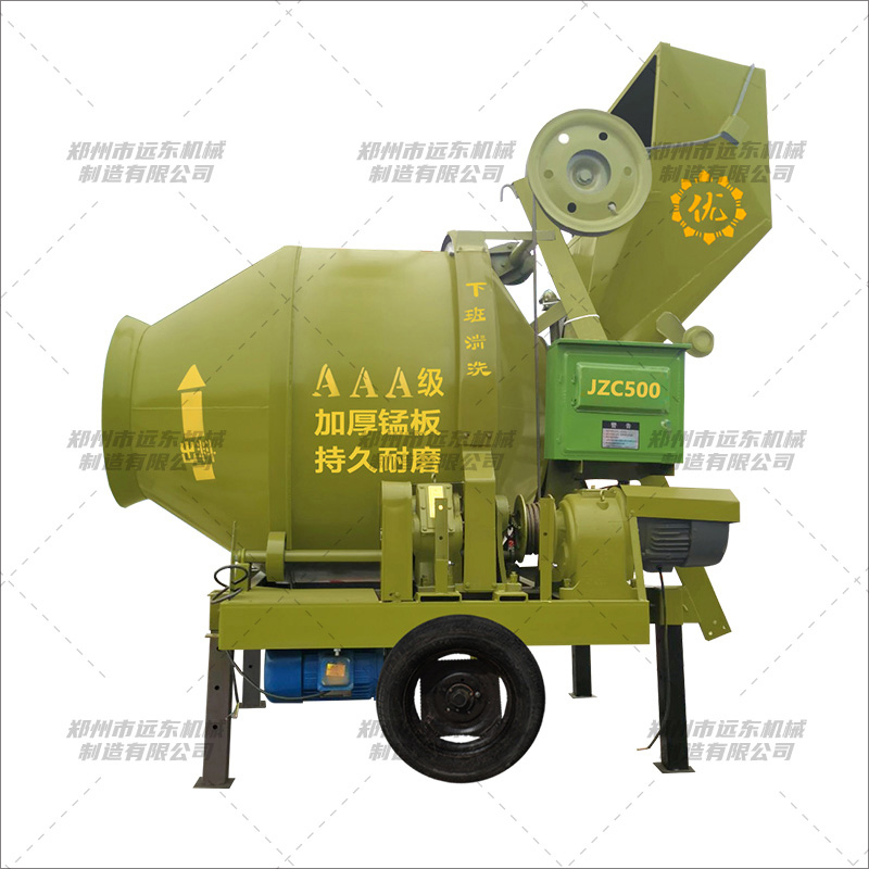 JZC500型全自動翻斗攪拌機(jī)(圖1) JZC500型全自動翻斗攪拌機(jī)(圖1)