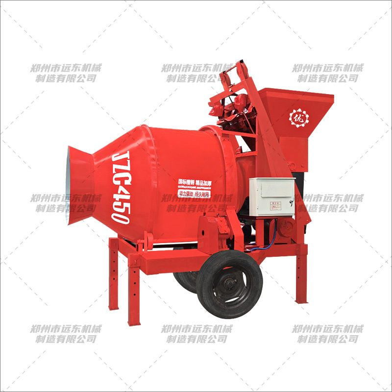 JZC450型全自動(dòng)爬斗攪拌機(jī)(圖1) JZC450型全自動(dòng)爬斗攪拌機(jī)(圖1)